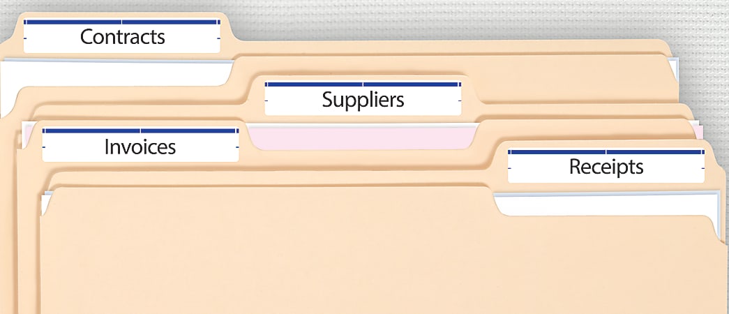 Office Depot OD98817 File Labels - Office Depot