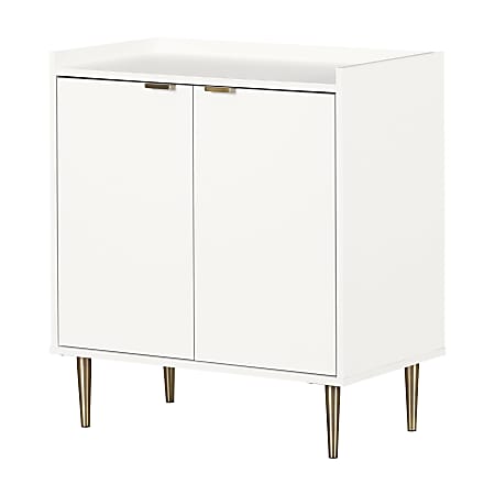 South Shore Maliza 29"W Storage Cabinet, Pure White