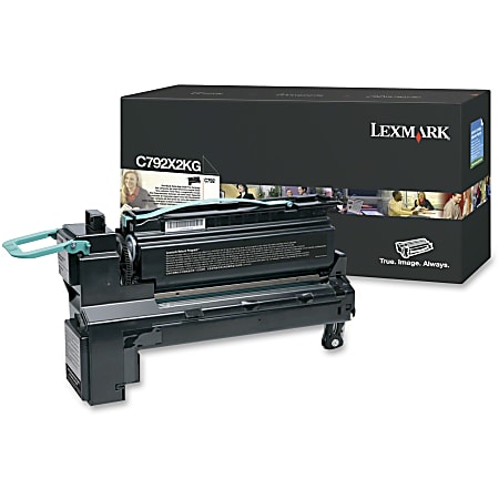 Lexmark C792X2KG Toner Cartridge - Laser - Extra High Yield - 20000 Pages - Black - 1 Each