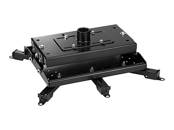 Chief Heavy Duty Universal Projector Mount - Black - Mounting component (ceiling mount) - for projector - steel - black