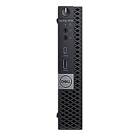 Dell™ Optiplex 7070 Micro Refurbished Desktop PC, Intel® i5, 16GB Memory, 256GB Solid State Drive, Windows® 10 Pro