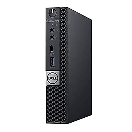 Dell™ Optiplex 7070 Micro Refurbished Desktop PC, Intel® i5, 16GB Memory, 256GB Solid State Drive, Windows® 10 Pro Dell™ Optiplex 7070 Micro Refurbished Desktop PC, Intel® i5, 16GB Memory, 256GB Solid State Drive, Windows® 10 Pro