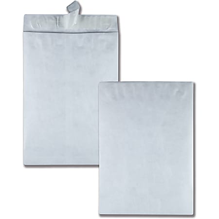Quality Park Tyvek® Open-End Jumbo Catalog Envelopes, 13" x 19", White, Pack Of 25