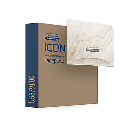 Kimberly-Clark Professional ICON Faceplate, Vertical, Warm Marble