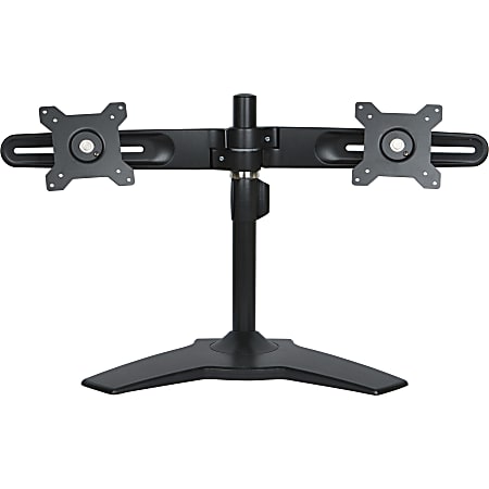 Planar AS2 Black Dual Monitor Stand Black - Office Depot