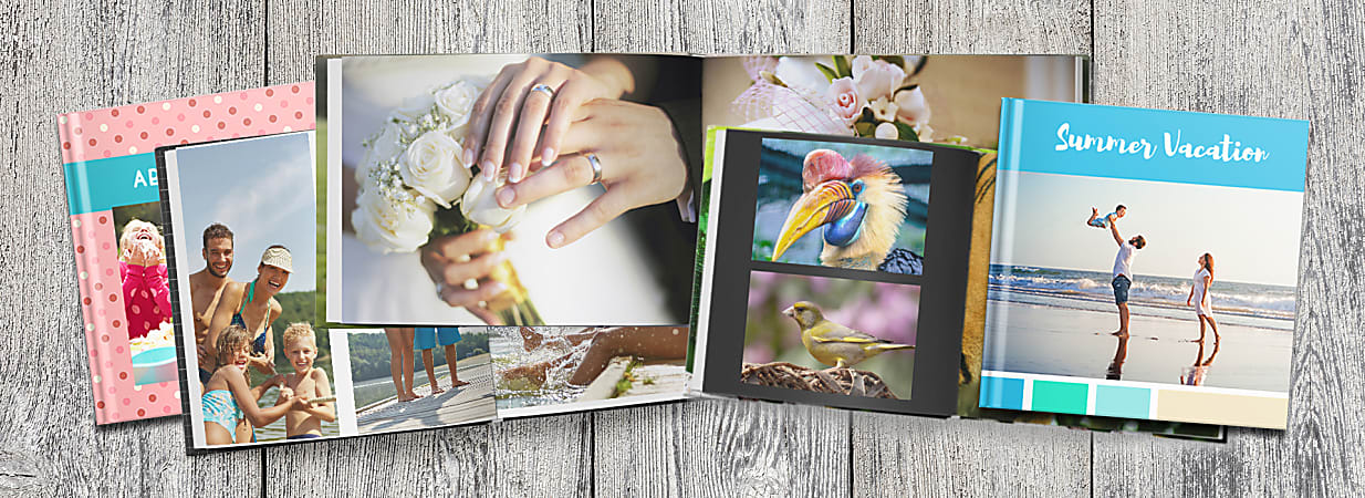 Classic Hardcover Photo Book With Extra Pages, 12" x 12"