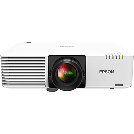 Epson PowerLite L400U Laser Projector - 16:10 - 1920 x 1200 - Front, Rear, Ceiling - 20000 Hour Normal Mode - 30000 Hour Economy Mode - WUXGA - 2,500,000:1 - 4500 lm - HDMI - USB - Network (RJ-45) - 3 Year Warranty