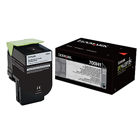 Lexmark™ 70C0H10 High-Yield Black Toner Cartridge