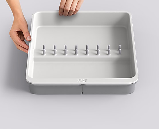 Joseph Joseph DrawerStore Expandable Utility And Gadget Organizer, Stone, Total Qty 1