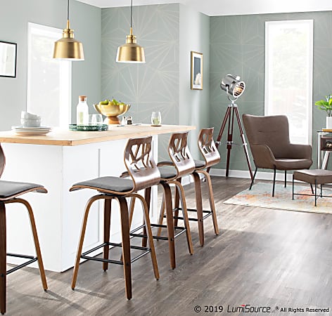 Lumisource folia on sale bar stool