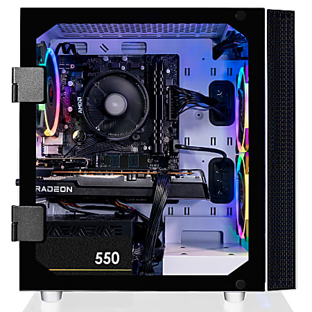 CLX SET Gaming Desktop PC AMD Ryzen 5 16GB Memory 1TB Solid State 