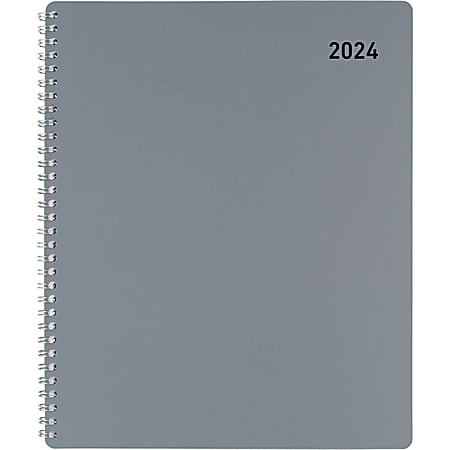 2024 Office Depot® Brand Monthly Planner, 8-1/2" x
