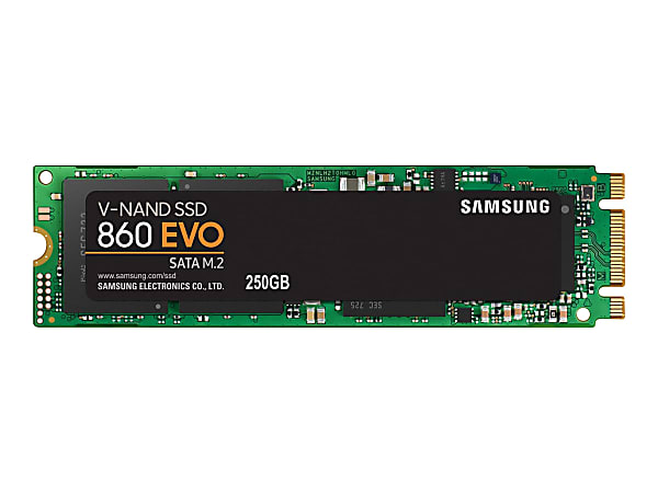 Samsung 860 EVO 250GB Internal Solid State Drive, SATA, M.2 2280