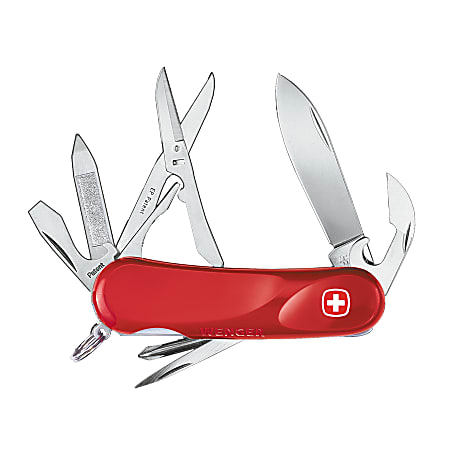 Swiss Army Evolution Knife, Red