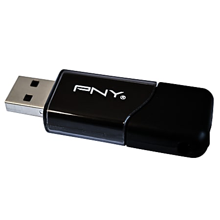PNY Attaché 3 USB 2.0 Flash Drive, 64GB