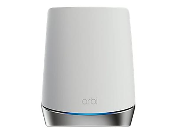 NETGEAR Orbi RBK754 - Wi-Fi system (router, 3 extenders) - up to 10,000 sq.ft - mesh - GigE - 802.11a/b/g/n/ac/ax - Tri-Band
