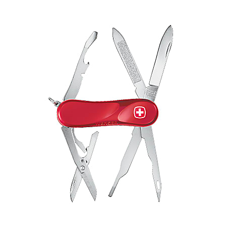 Swiss Army Evolution 88 Knife, Red