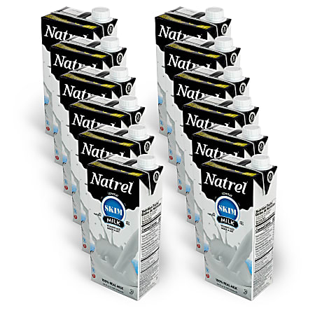 Natrel® Low Fat Skim Milk, 32 Oz, Pack Of 12