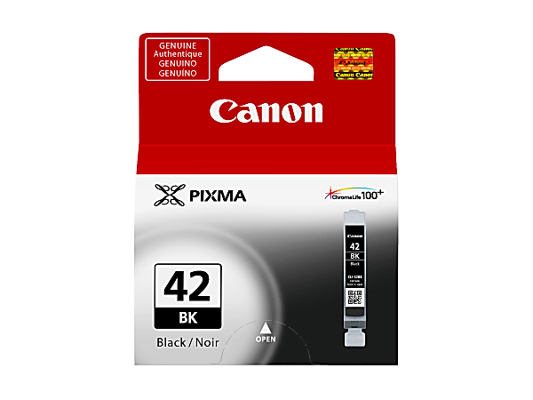 Canon ChromaLife 100+ CLI-42 Ink Tank, Black