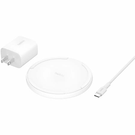 Belkin BoostCharge 15W Wireless Charging Pad, White, Total Qty 1