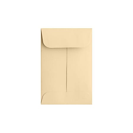 LUX Coin Envelopes, #1, Gummed Seal, Nude, Pack Of 1,000