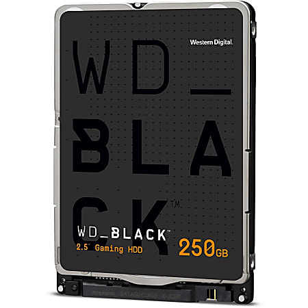 WD Black WD2500LPLX 250 GB Hard Drive - 2.5" Internal - SATA (SATA/600) - Black - Desktop PC, Notebook, Gaming Console Device Supported - 7200rpm - 5 Year Warranty