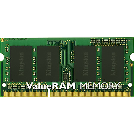 Kingston ValueRAM 2GB DDR3 SDRAM Memory Module - For Notebook - 2 GB (1 x 2GB) - DDR3L-1600/PC3-12800 DDR3 SDRAM - 1600 MHz - CL11 - 1.35 V - Non-ECC - Unbuffered - SoDIMM - Lifetime Warranty