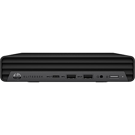 HP EliteDesk 800 G6 Desktop Computer - Intel Core i5 10th Gen i5-10500T Hexa-core (6 Core) 2.30 GHz - 16 GB RAM DDR4 SDRAM - 512 GB M.2 PCI Express NVMe SSD - Desktop Mini - Intel UHD Graphics 630 DDR4 SDRAM - English Keyboard
