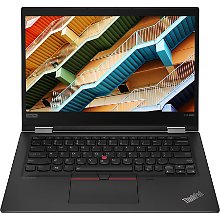 Lenovo ThinkPad X13 Yoga Gen 1 20SX0029US 13.3" Touchscreen 2 in 1 Notebook - Full HD - 1920 x 1080 - Intel Core i5-10310U (4 Core) 1.60 GHz - 16 GB RAM - 512 GB SSD - Black - Windows 10 Pro - Intel UHD Graphics