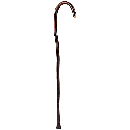 Brazos Walking Sticks™ Natural Hardwood Crook Walking Canes, 37"