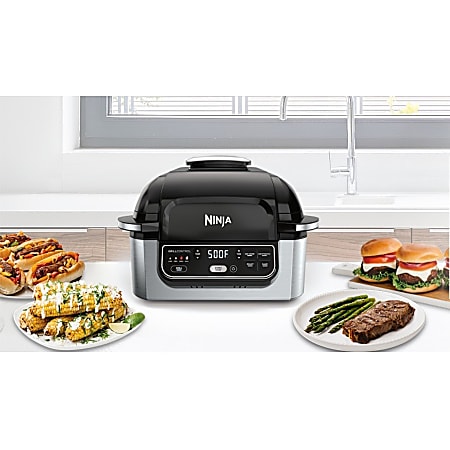 Ninja Foodi 5 in 1 Indoor Grill 1760 W Electric Indoor Outdoor