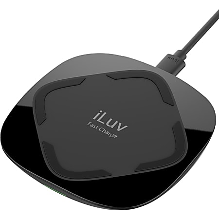 iLuv Qi Fast Wireless Charger - Input connectors: USB