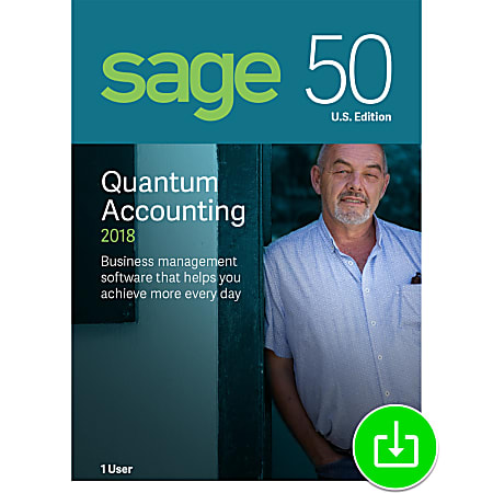 Sage 50 Quantum Accounting 2018, U.S., 1-User