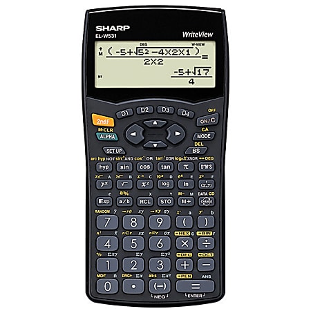 Sharp® EL-W535B Scientific Calculator