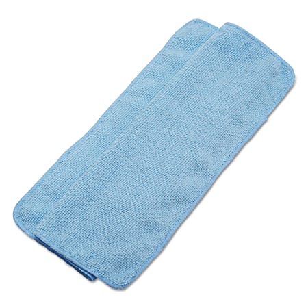 Boardwalk® Lightweight Microfiber Cleaning Cloths, 16" x 16", Blue, Pack Of 24 Cloths