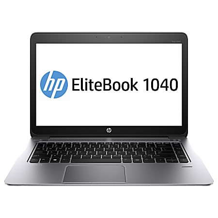HP EliteBook Folio 1040 G1 14" LCD Ultrabook - Intel Core i5 (4th Gen) i5-4200U Dual-core (2 Core) 1.60 GHz - 4 GB DDR3L SDRAM - 128 GB SSD - Windows 7 Professional 64-bit (English) upgradable to Windows 8 Pro - 1600 x 900 - Platinum