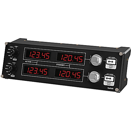Saitek Flight Radio Panel Professional Simulation Radio Controller ...