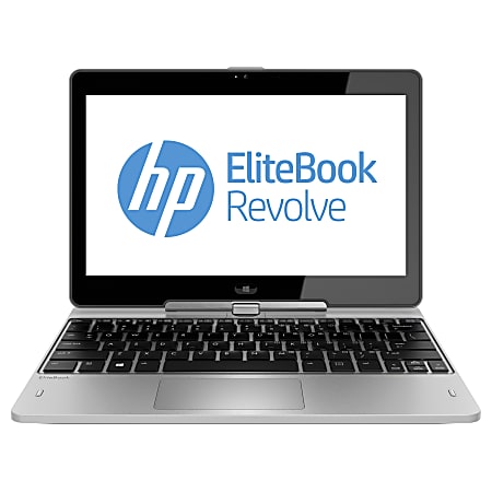 HP EliteBook Revolve 810 G2 11.6" Touchscreen LCD 2 in 1 Netbook - Intel Core i5 (4th Gen) i5-4300U Dual-core (2 Core) 1.90 GHz - 4 GB DDR3L SDRAM - 128 GB SSD - Windows 7 Professional 64-bit upgradable to Windows 8.1 Pro - 1366 x 768 - Convertible