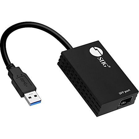 SIIG® USB 3.0 to SFP Gigabit Ethernet Adapter