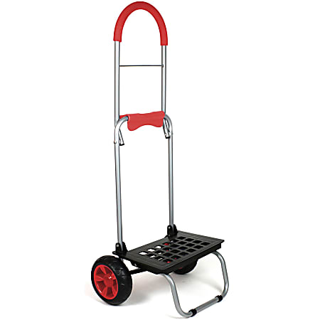Dbest Mighty Max Dolly, 160 Lb Capacity, 15"H x 14"W x 38"D, Red