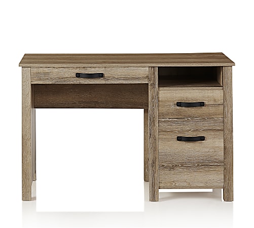 Realspace plank store desk