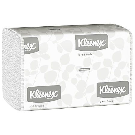 Kleenex Professional C Fold Paper Towels 150 Sheets Per Pack Case