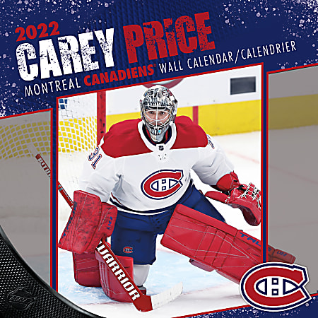 Lang Turner Licensing Monthly Wall Calendar, 12" x 24", Carey Price, January to December 2022