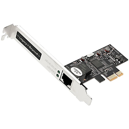 SIIG Single 2.5G 4-Speed Multi-Gigabit Ethernet PCIe Card - Network adapter - PCIe 2.1 low profile - 10M/100M/1G/2.5 Gigabit Ethernet - black