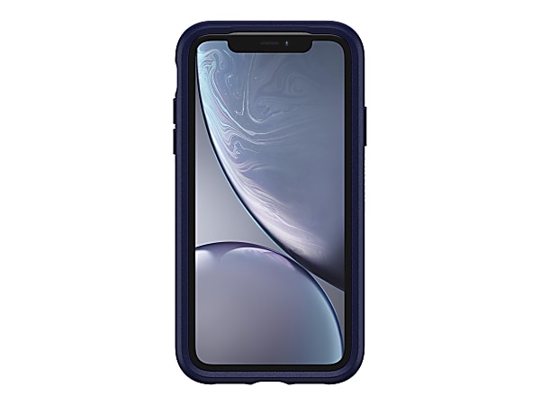 OtterBox Otter + Pop Symmetry Series - Back cover for cell phone - polycarbonate, synthetic rubber - blue nebula - for Apple iPhone XR