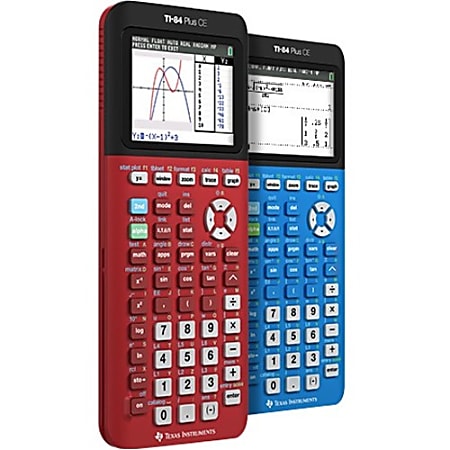 Texas Instruments TI 84 Plus CE Graphing Calculator Clock