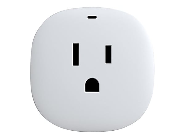 Samsung SmartThings Outlet - Smart plug - wireless - ZigBee 3.0 - white