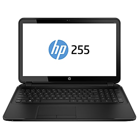 HP 255 G2 15.6" LCD Notebook - AMD A-Series - 4 GB DDR3L SDRAM - 500 GB HDD - Windows 7 Professional 64-bit - 1366 x 768 - Black Licorice