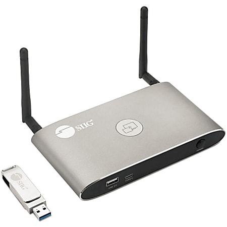 4K Dual View Wireless Media Presentation Switch Gateway - CEH25Y11S1