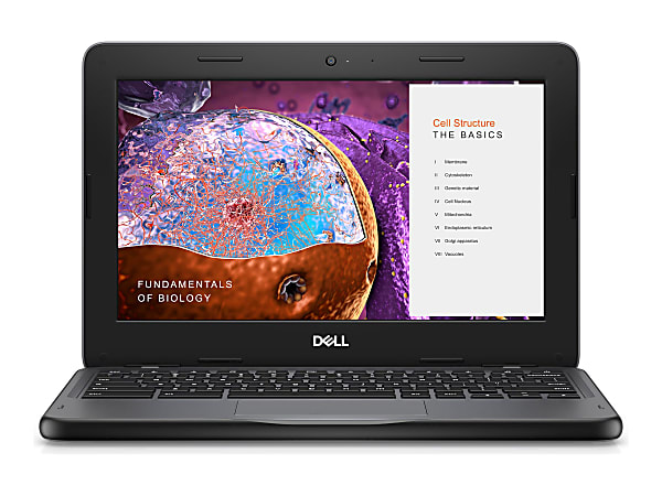 Dell™ Education Chromebook 3110 2-In-1 Laptop, 11.6" Touch Screen, Intel® Celeron N4500, 4GB Memory, 32GB Flash Storage, Chrome OS, WiFi 6